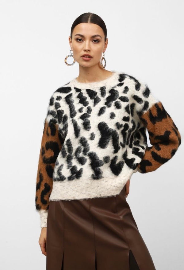 DIXIE MAGLIA ANIMALIER