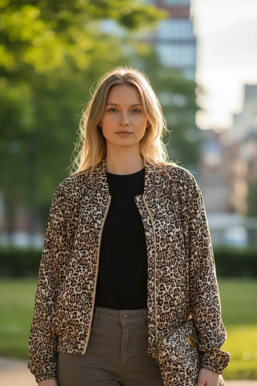 SAVE THE DUCK - FYI PRINTED BOMBER