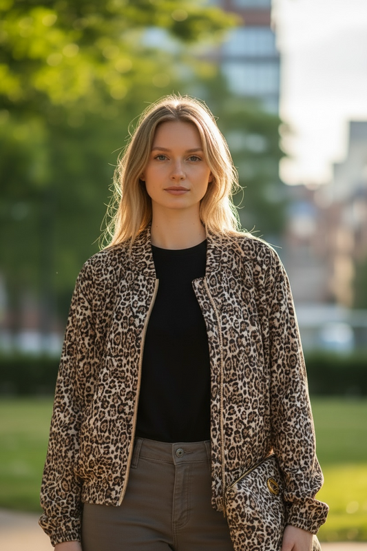 SAVE THE DUCK - FYI PRINTED BOMBER