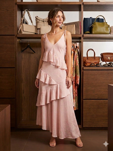 DIXIE - ABITO ROUCHES CON COPRISPALLE
