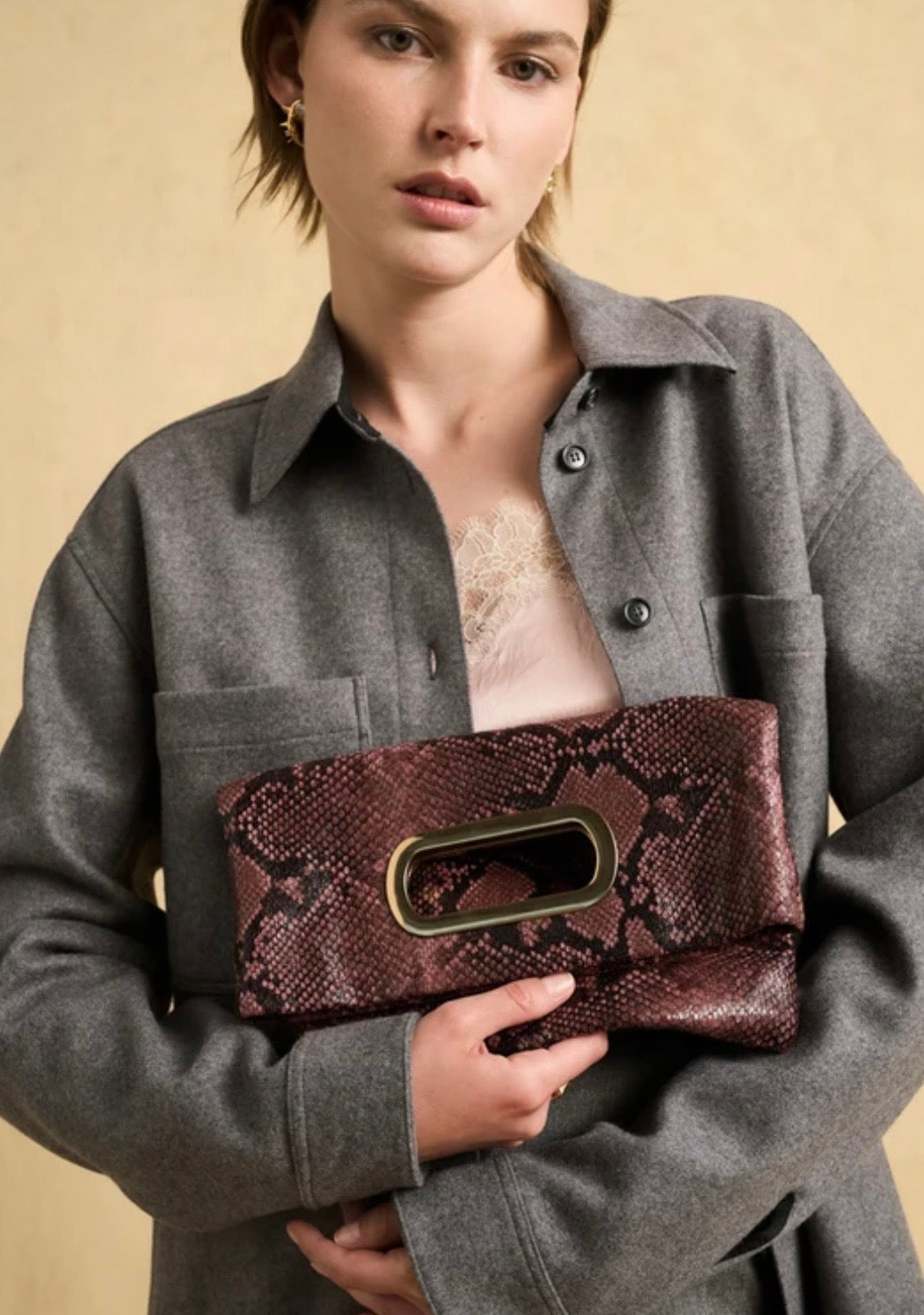 NALI' - BORSA NOIR c/tracolla più colori