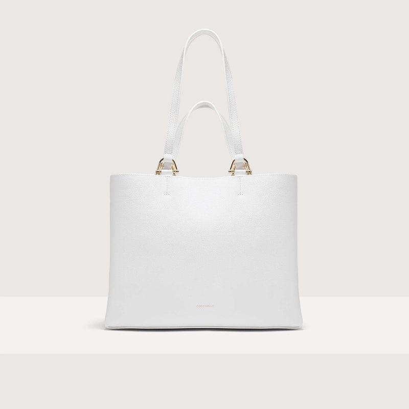 Coccinelle - HOP ON TOTE BAG BIANCO