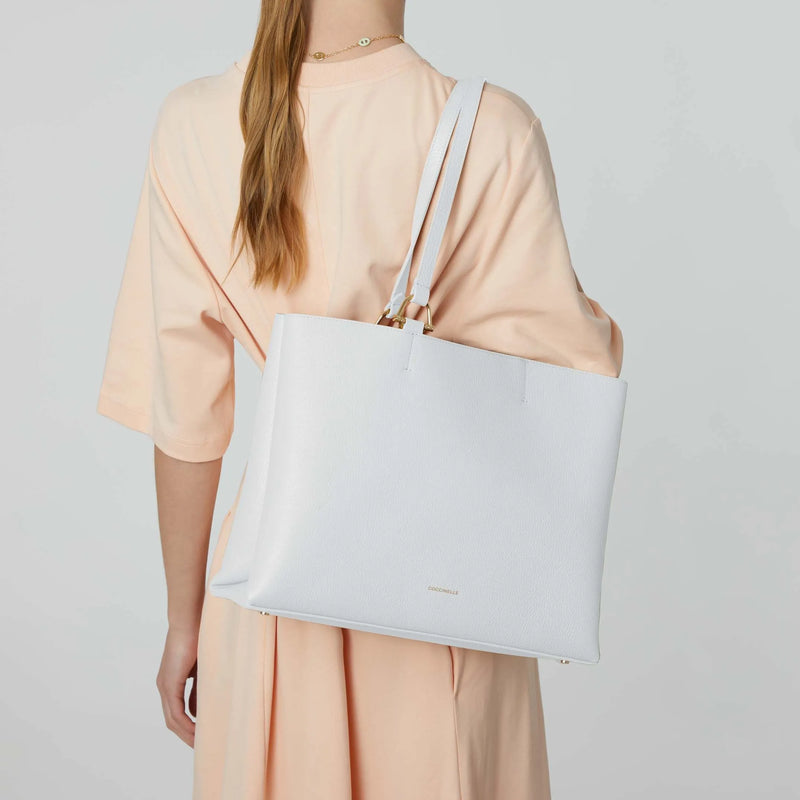 Coccinelle - HOP ON TOTE BAG BIANCO