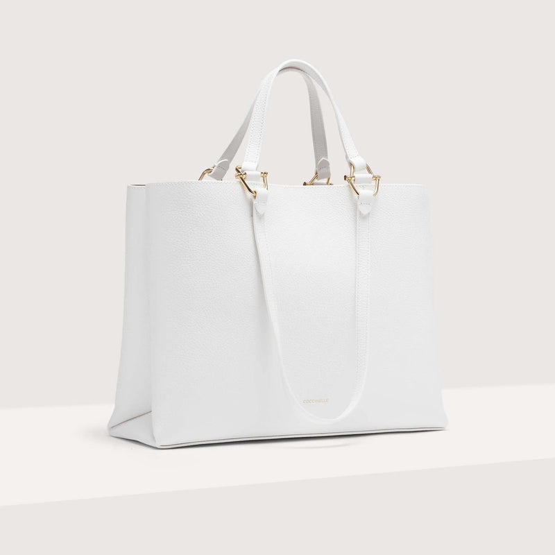 Coccinelle - HOP ON TOTE BAG BIANCO