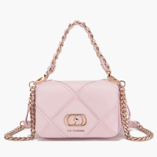 LA CARRIE - ISABEL SMALL SHOULDER BAG PINK