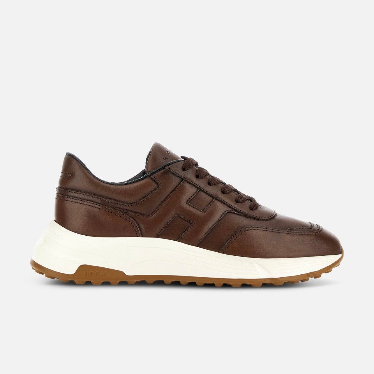 HOGAN - HYPERLIGHT PELLE MARRONE