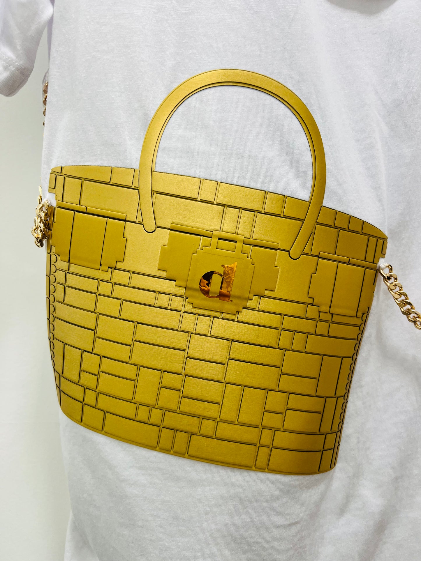 DIXIE - T-SHIRT CON APPLICAZIONE