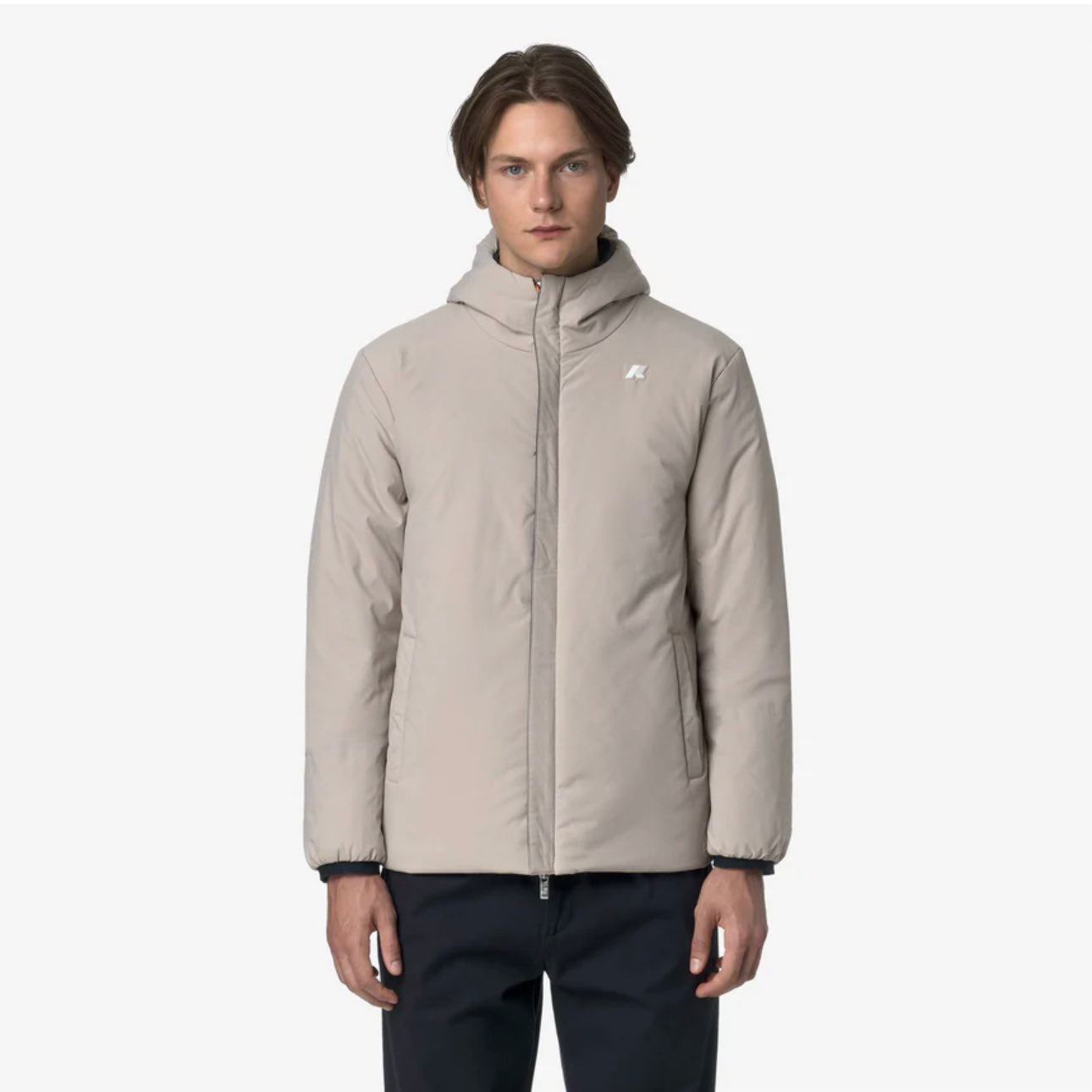 KWAY - JACK ST WARM DOUBLE BLUE/BEIGE