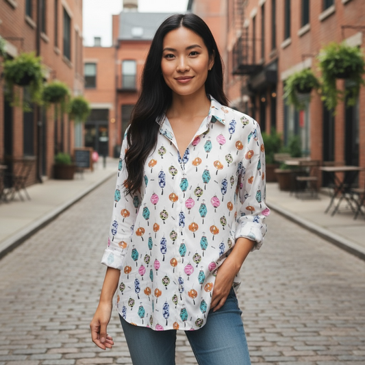DIXIE - CAMICIA MONGOLFIERE