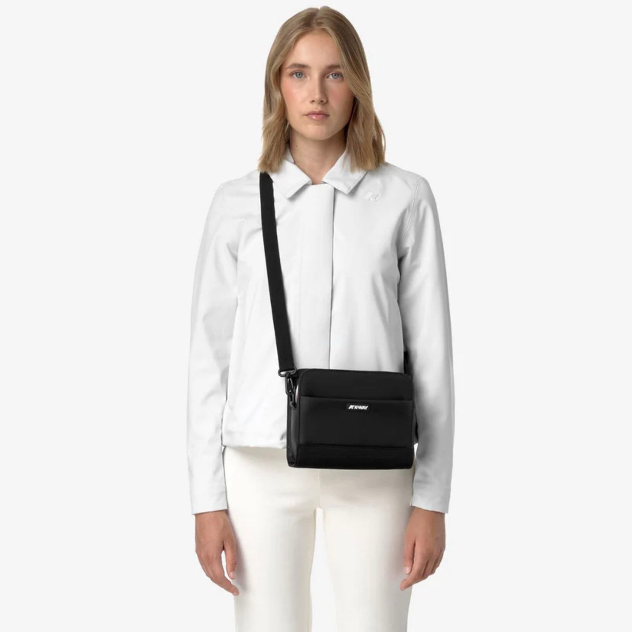 KWAY - MARYBELL POUCH NERA C/TRACOLLA