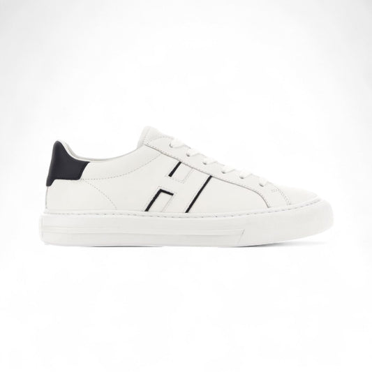 HOGAN - SNEAKERS H691 BIANCO/BLU