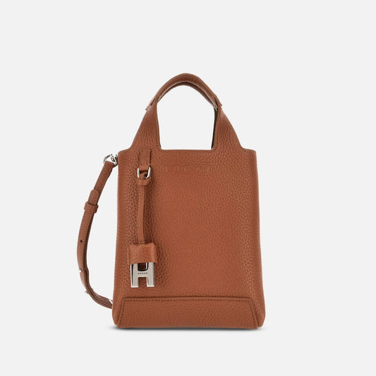 HOGAN - SHOPPING MINI CUOIO