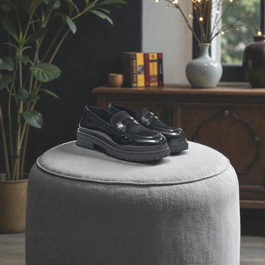 MOCASSINO DETTAGLIO CAVALLINO