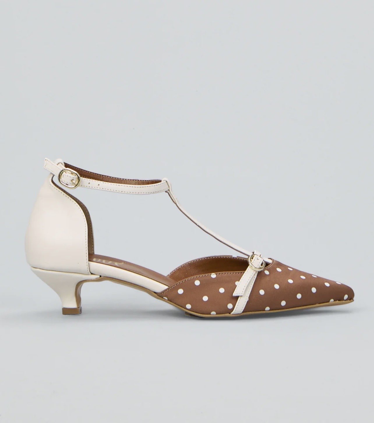OVYE' - DECOLLETE' POIS RASO