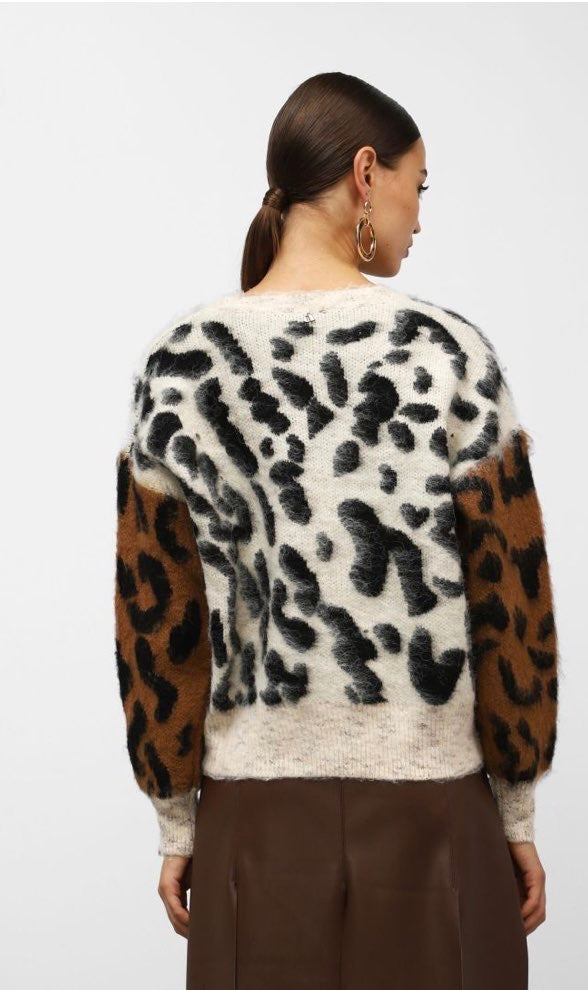 DIXIE MAGLIA ANIMALIER