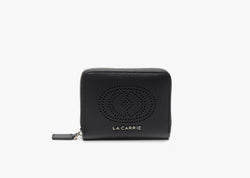 LA CARRIE - DRILLED LOGO SMALL WALLET