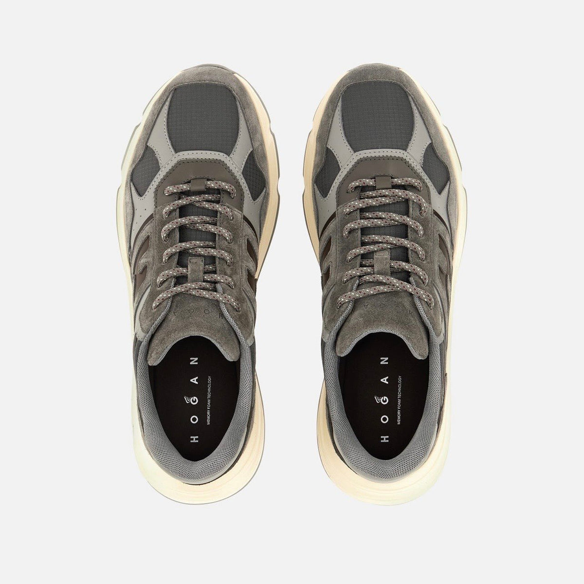 HOGAN - SNEAKERS HYPERLIGHT GRIGIO/MORO NEW