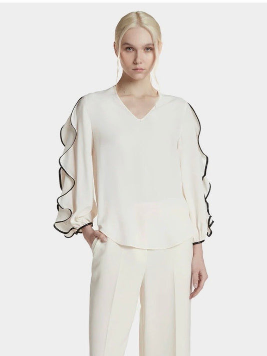 SIMONA CORSELLINI - CAMICIA ROUCHES