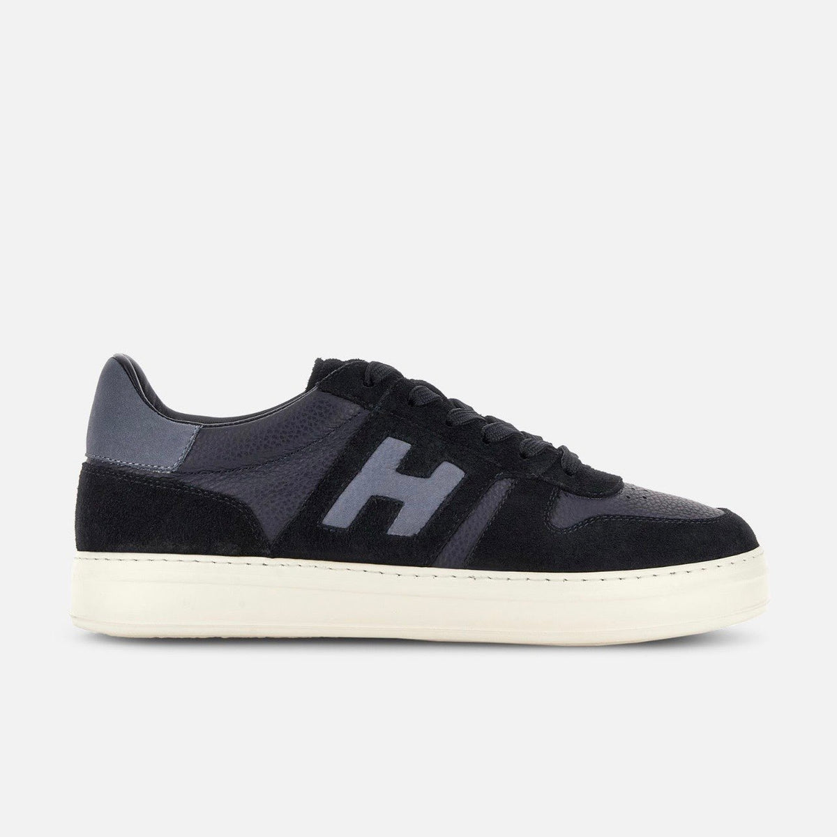 HOGAN - H668 H BANDA PELLE/CAM BLU NEW