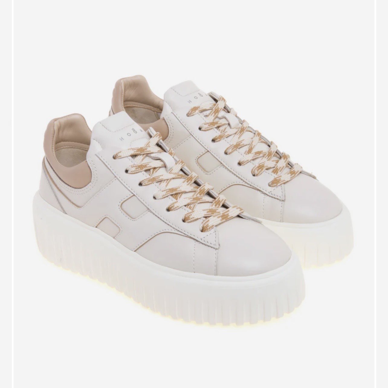 HOGAN - H-STRIPES BURRO/BEIGE