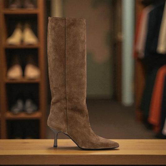 OVYE' - STIVALE IN CAMOSCIO MARRONE