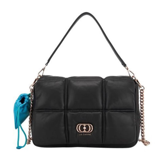 LA CARRIE - SQ.PLOT SATCHEL BAG