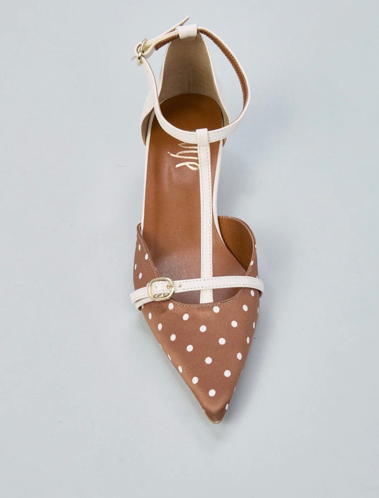 OVYE' - DECOLLETE' POIS RASO