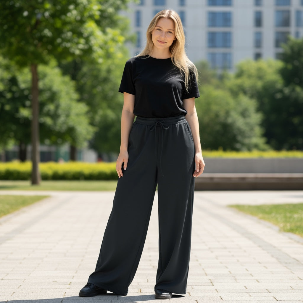 DIXIE - PANTALONE LACCIO VISCOSA