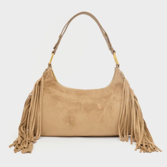 NALI' - BORSA DALLAS A SPALLA CON FRANGE più colori