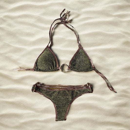 NINA27 - MARGHERITA LUREX VERDE