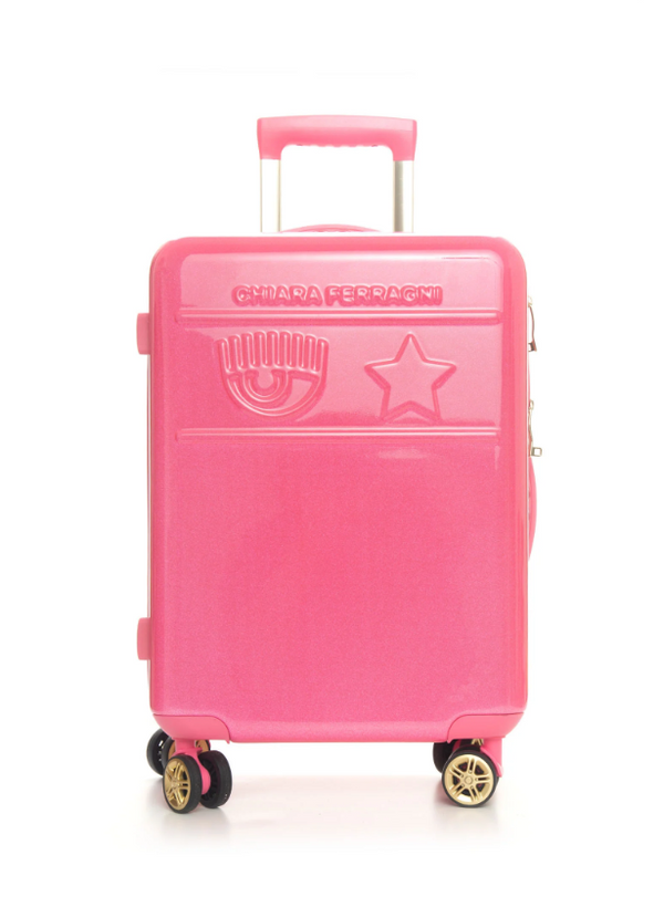 Chiara Ferragni - Trolley glitterato rosa