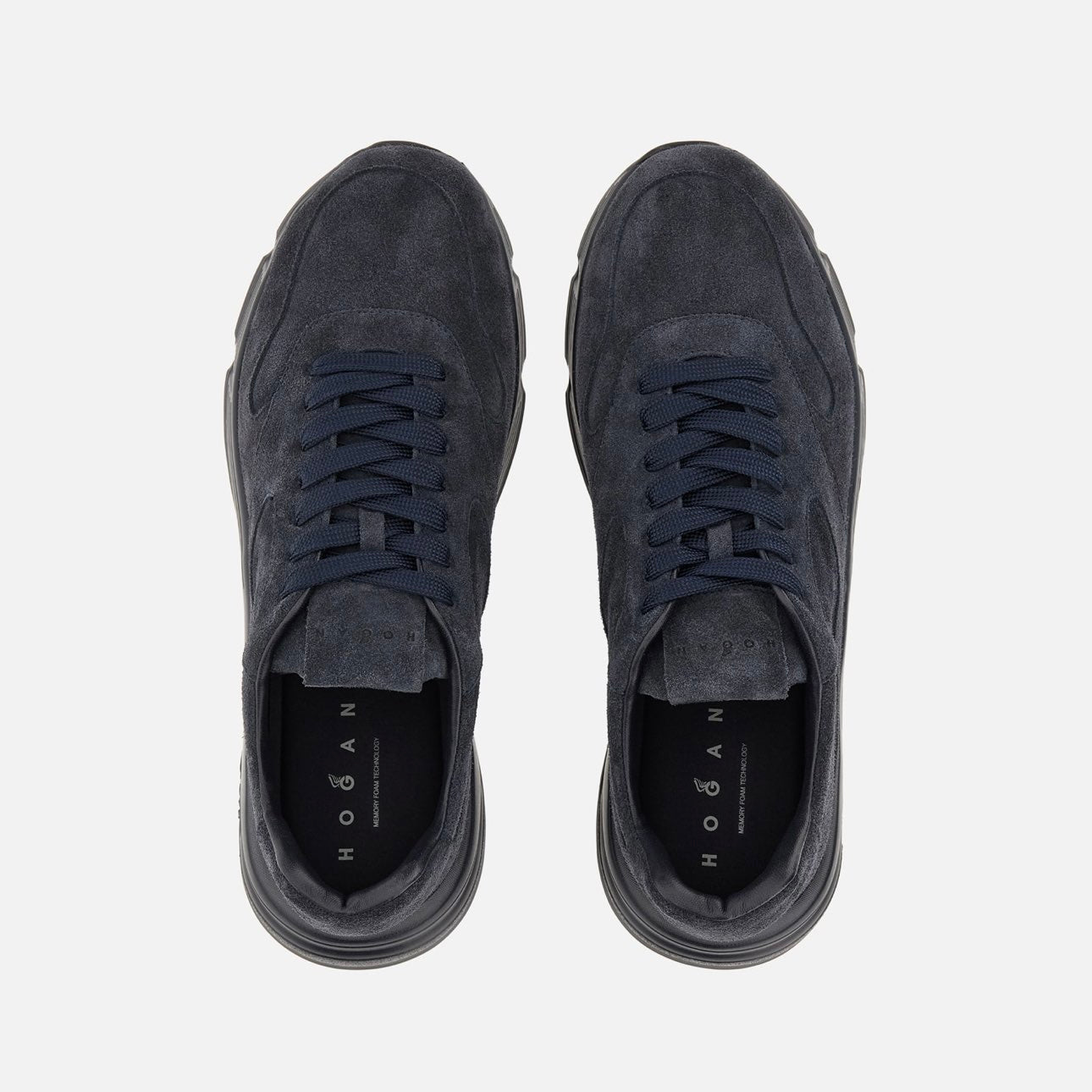 HOGAN - HYPERLIGHT CAMOSCIO BLU
