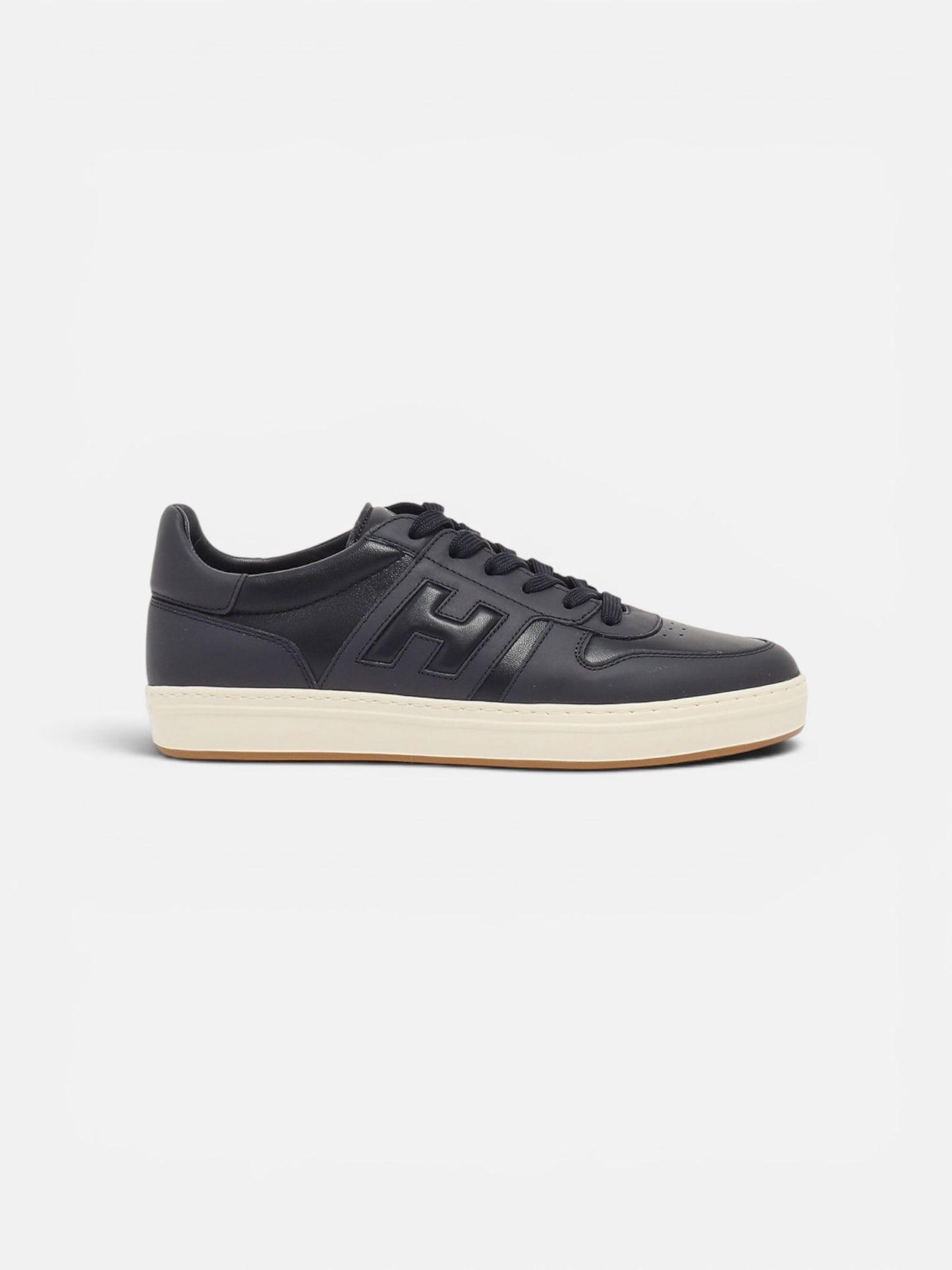HOGAN - H668 SNEAKERS PELLE BLU
