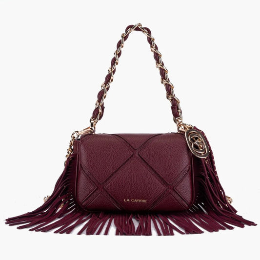 ISABEL SMALL SHOULDER BAG CON FRANGE