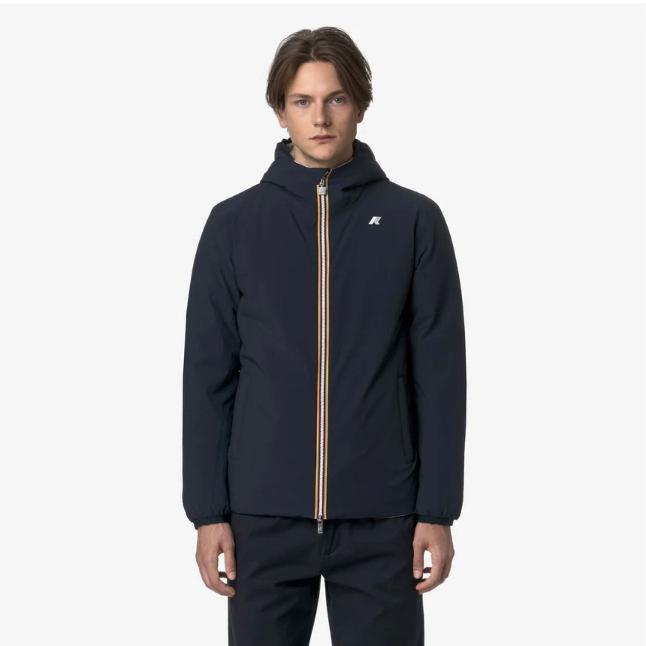 KWAY - JACK ST WARM DOUBLE BLUE/BEIGE