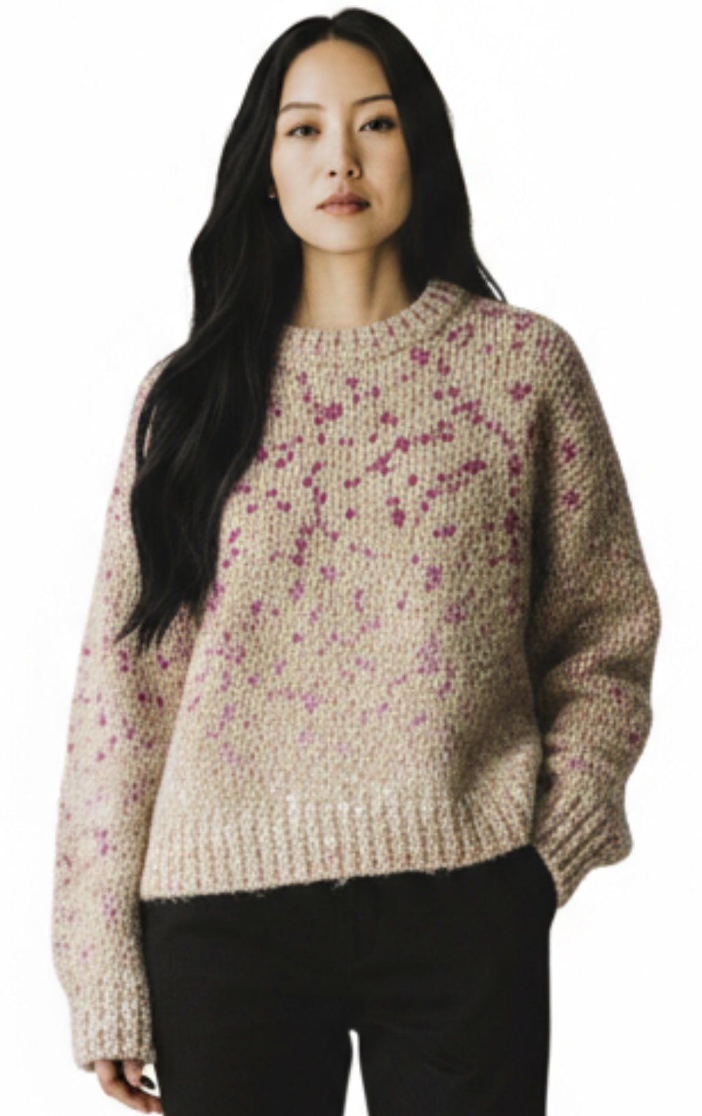 KANGRA - MAGLIONE GIROCOLLO BOUCLE’