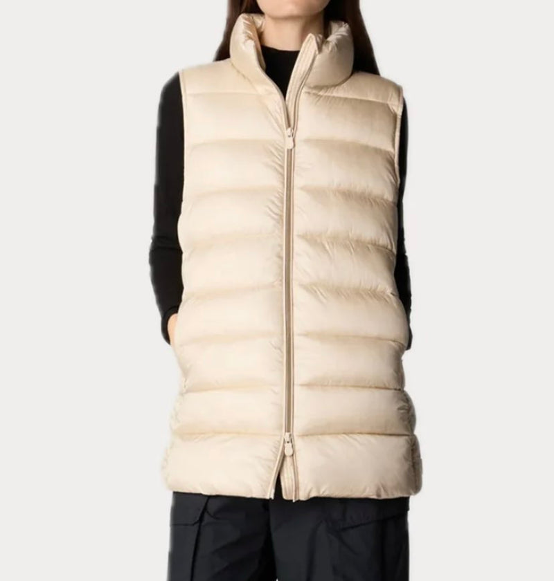 SAVE THE DUCK - GILET DONNA CORAL