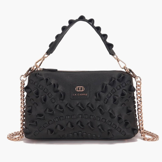 LA CARRIE - SUNRISE SHOULDER BAG NERA