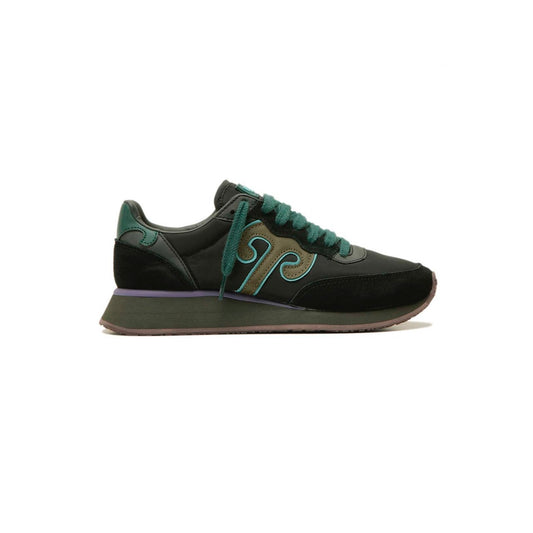 WUSHU - M602 DONNA NERO/VERDE