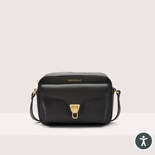 COCCINELLE - BEAT SOFT 1502 NOIR