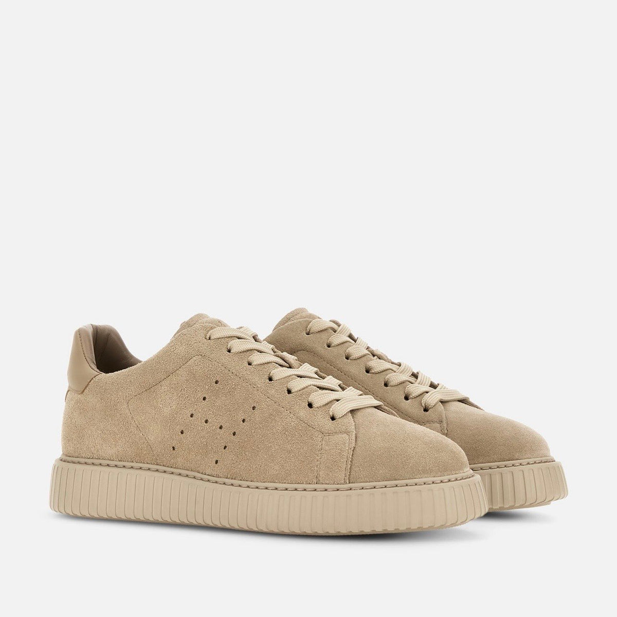 HOGAN - H677 STRIPE H FORO BEIGE NEW