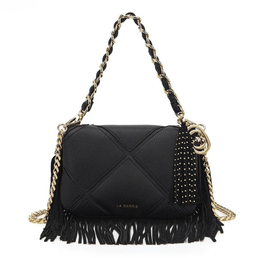 ISABEL MEDIUM SHOULDER BAG CON FRANGE