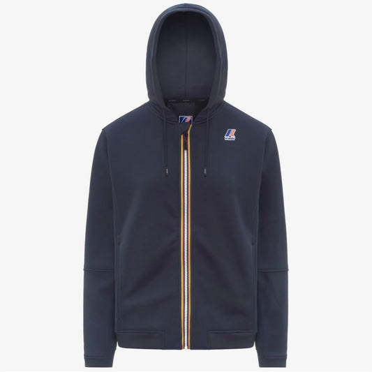 KWAY - PROSPER BRUSHED PC FELPA C/CAPPUCCIO