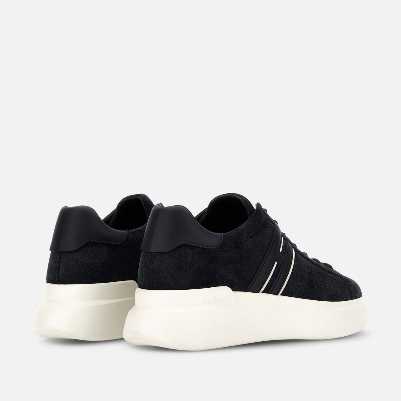 HOGAN - H580 SNEAKER UOMO CAMOSCIO BLU