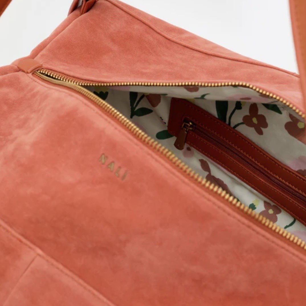 NALI' - BORSA JUNE A SPALLA SCAMOSCIATO più colori