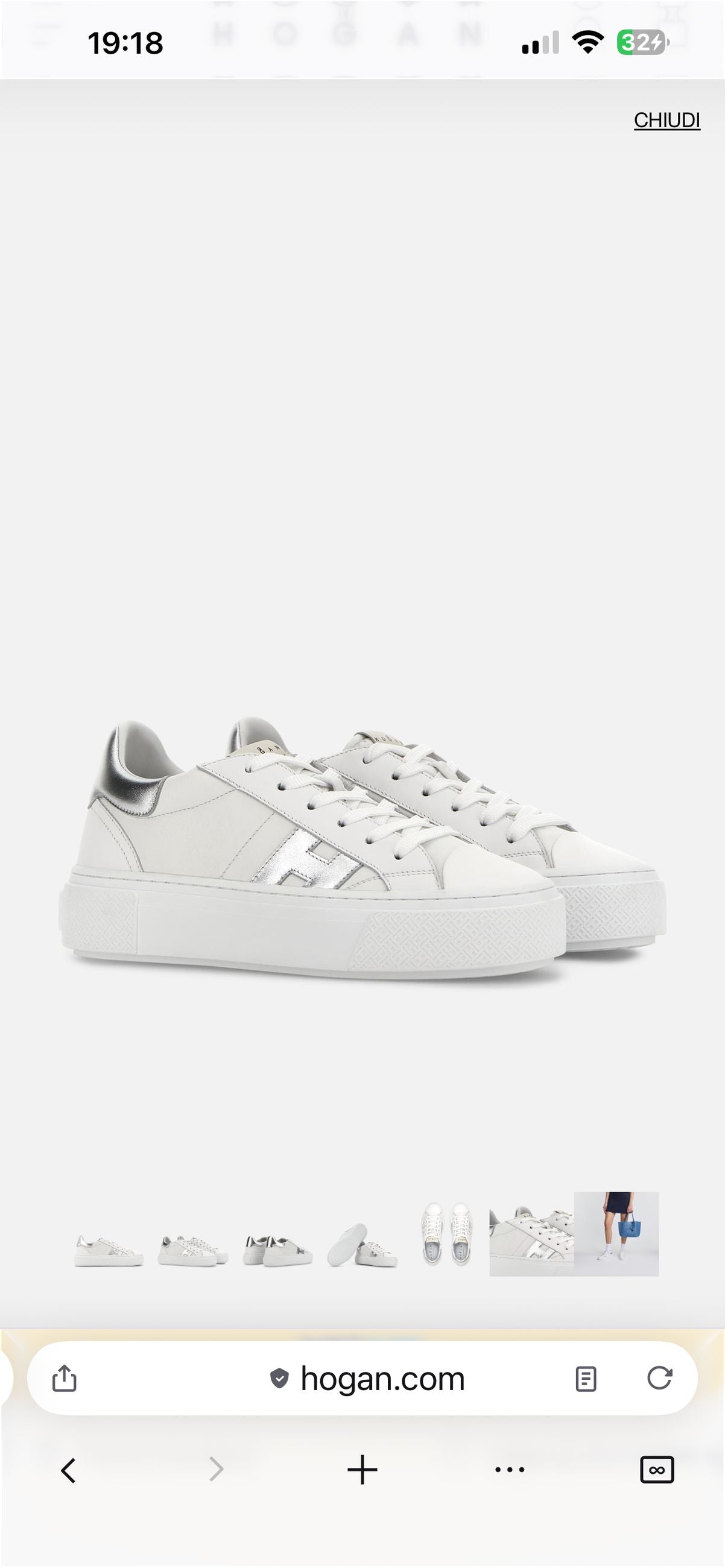 HOGAN - SNEAKERS CROSSWIND BIANCA