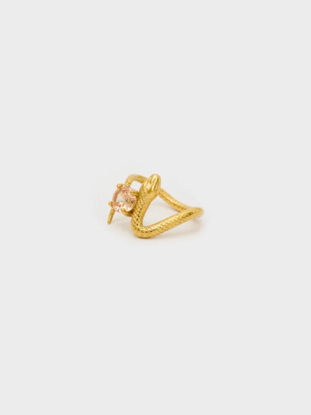 NALI' - ANELLO SERPENTE CON PIETRA