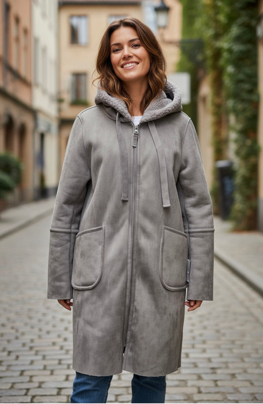 BETTA CORRADI -  PARKA ECOMONTONE
