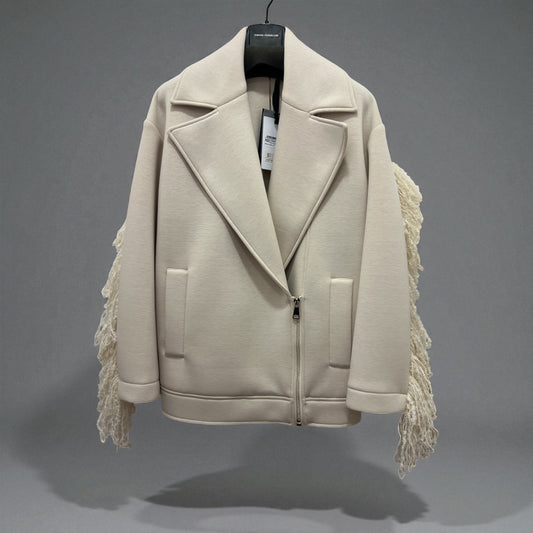 SIMONA CORSELLINI - BOMBER LANA FRANGE