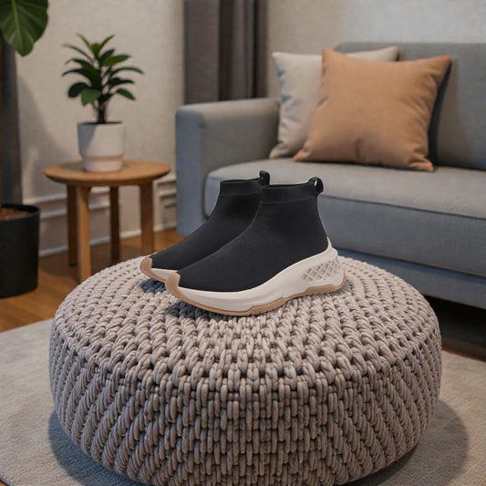 SNEAKERS CALZINO NERA